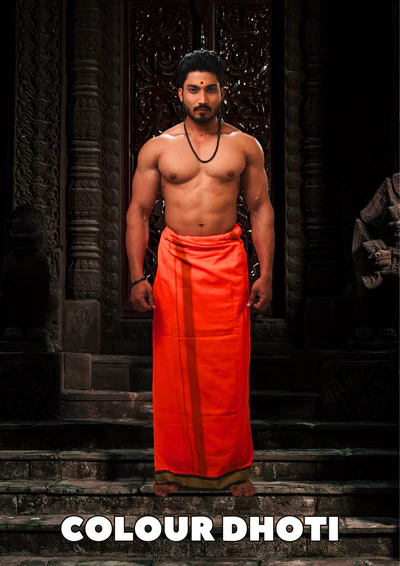 Colour Dhoti